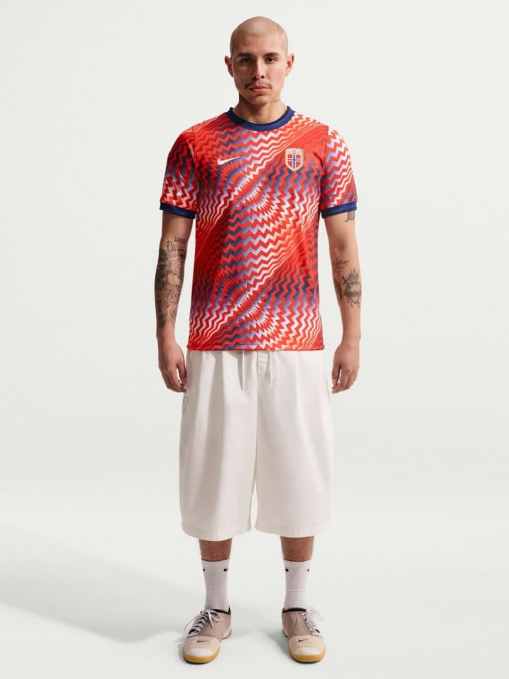 Nike Norway 2026 Academy Pro Pre-Match Top Orange L NWT